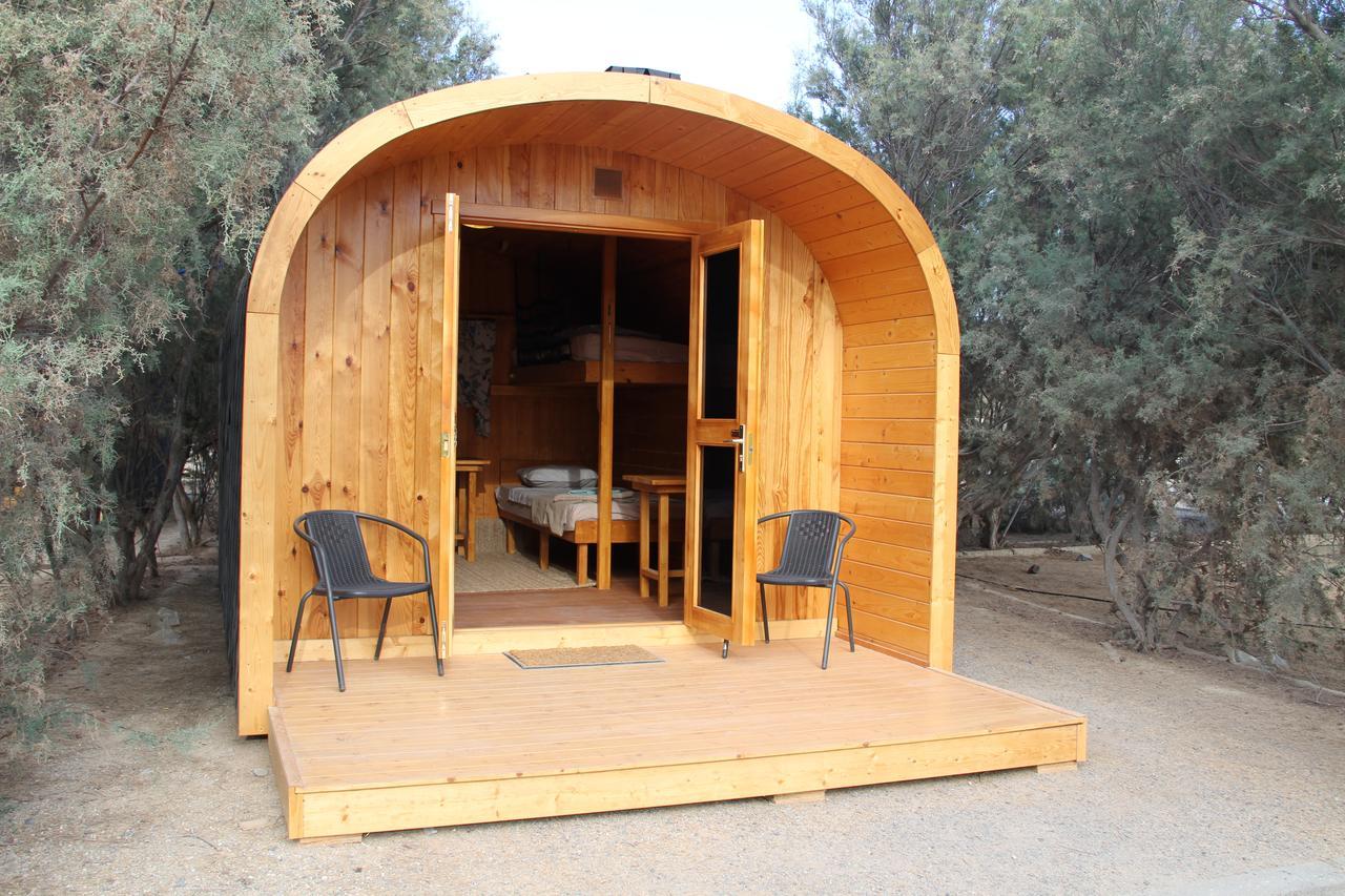 Eco-Wooden Houses Camping Montana Roja El Médano Eksteriør bilde