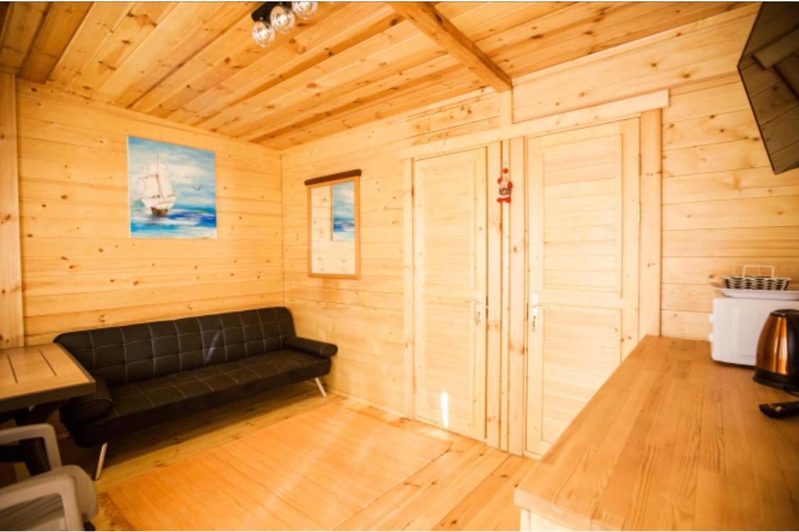 Eco-Wooden Houses Camping Montana Roja El Médano Eksteriør bilde