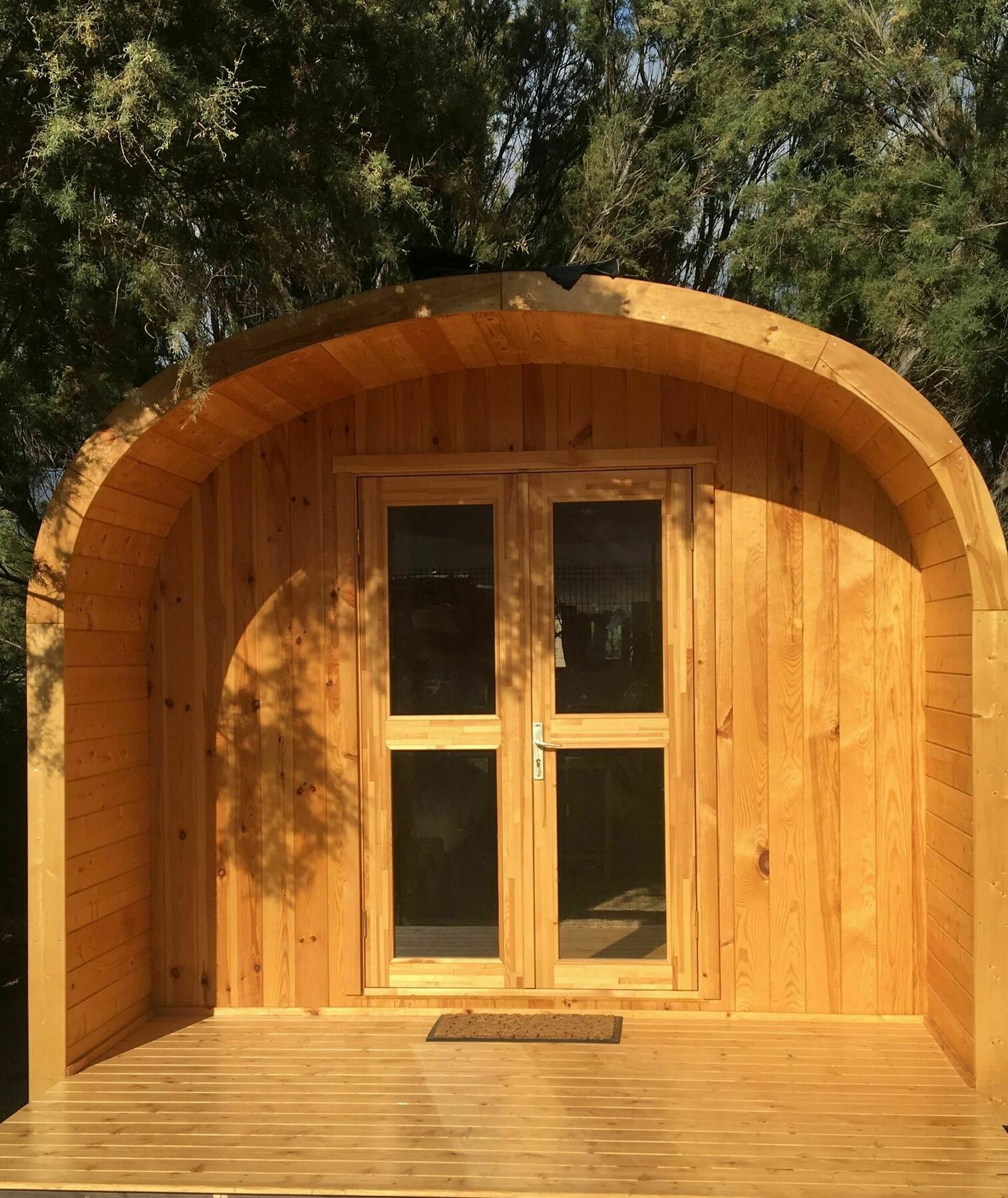 Eco-Wooden Houses Camping Montana Roja El Médano Eksteriør bilde