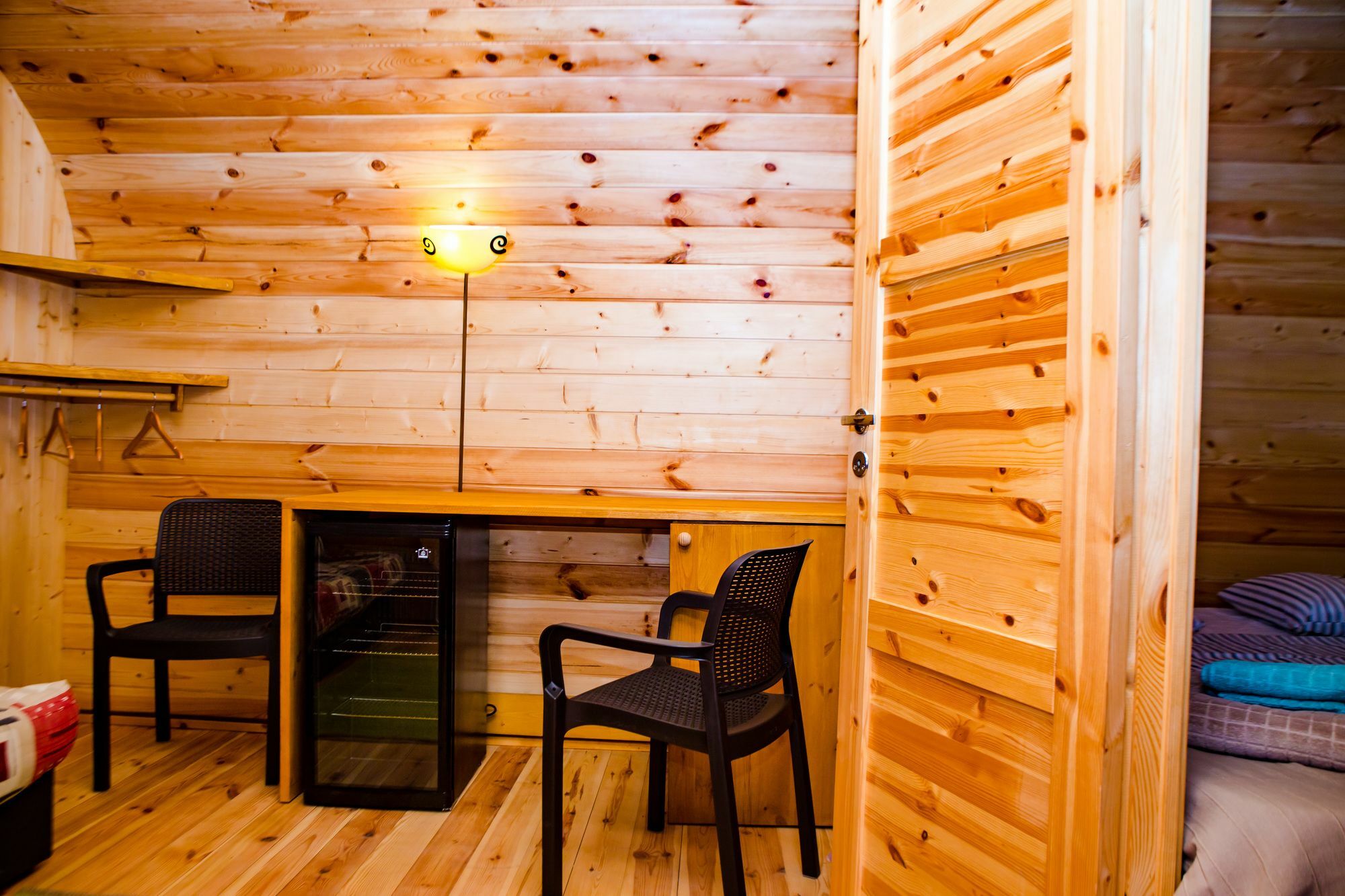 Eco-Wooden Houses Camping Montana Roja El Médano Eksteriør bilde