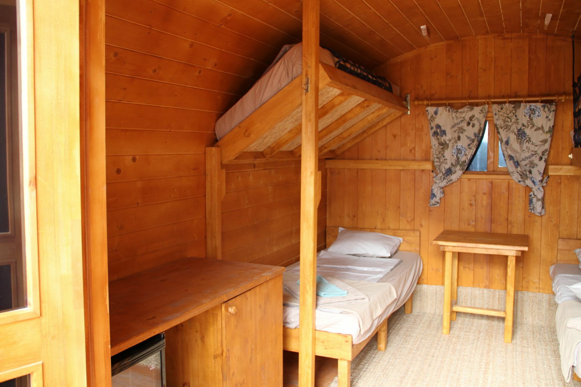 Eco-Wooden Houses Camping Montana Roja El Médano Eksteriør bilde
