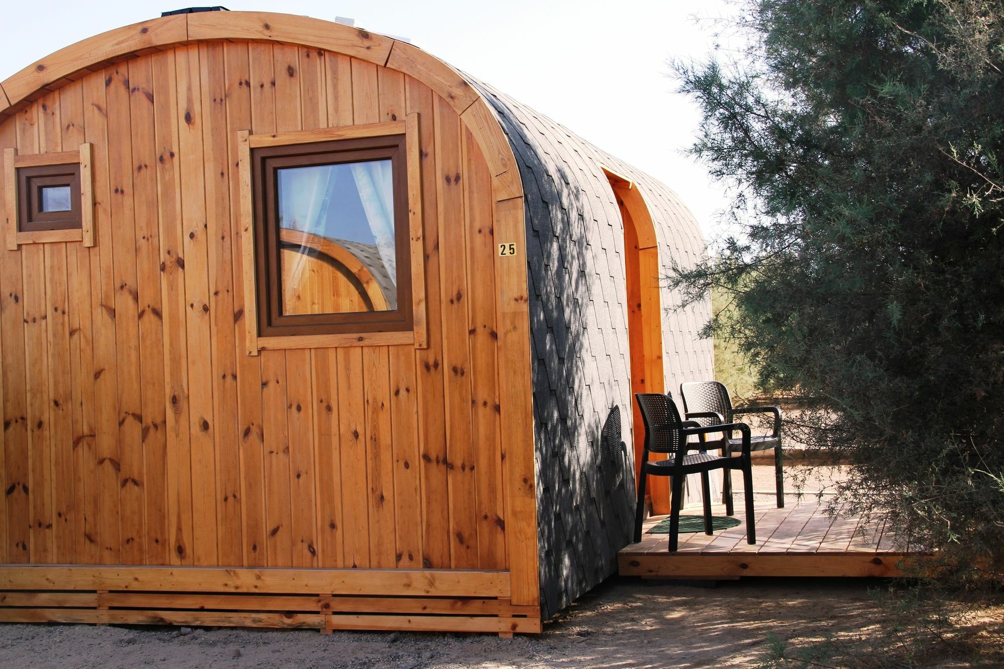 Eco-Wooden Houses Camping Montana Roja El Médano Eksteriør bilde
