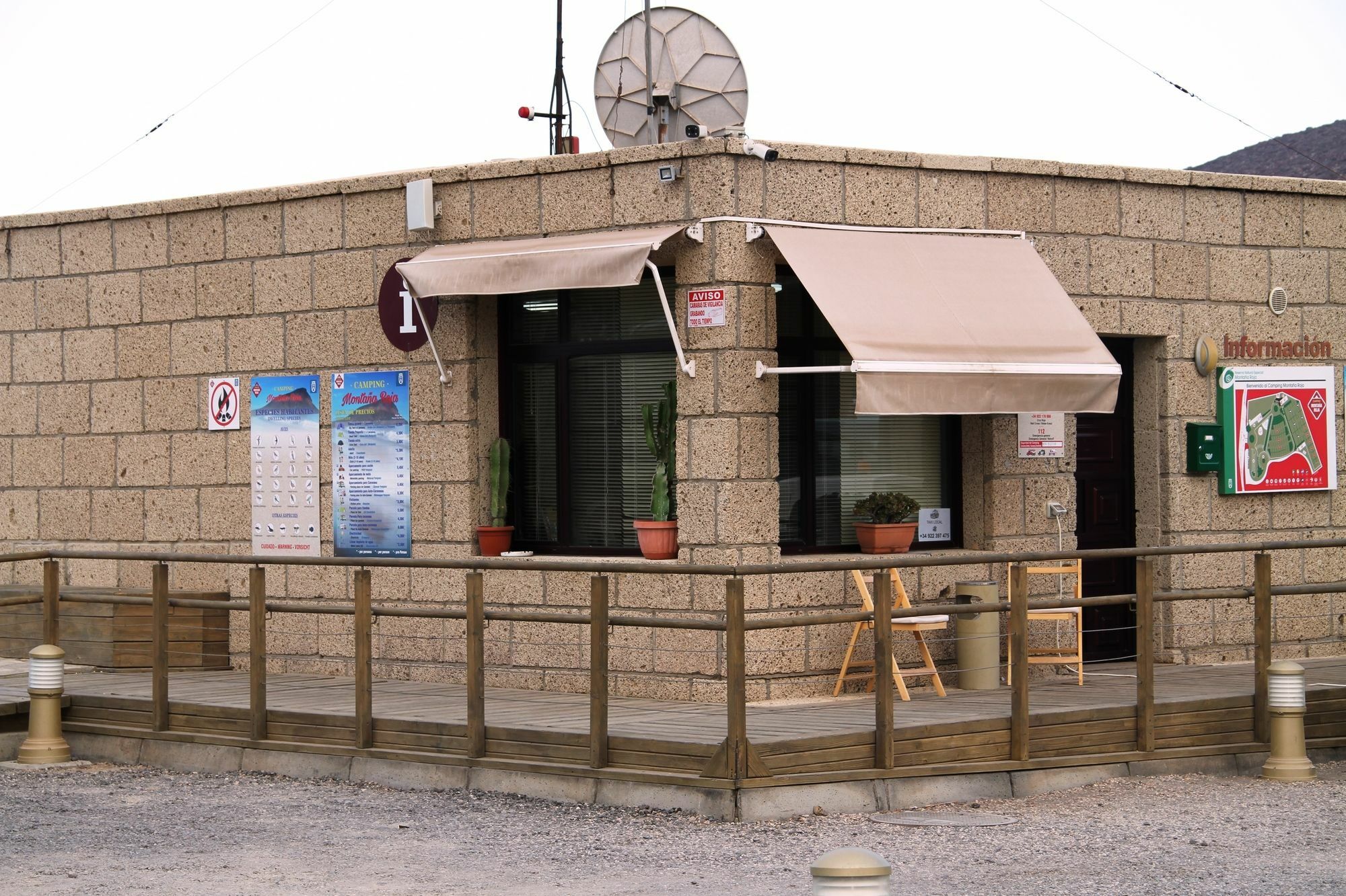 Eco-Wooden Houses Camping Montana Roja El Médano Eksteriør bilde